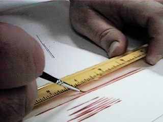 Brush with Ruler